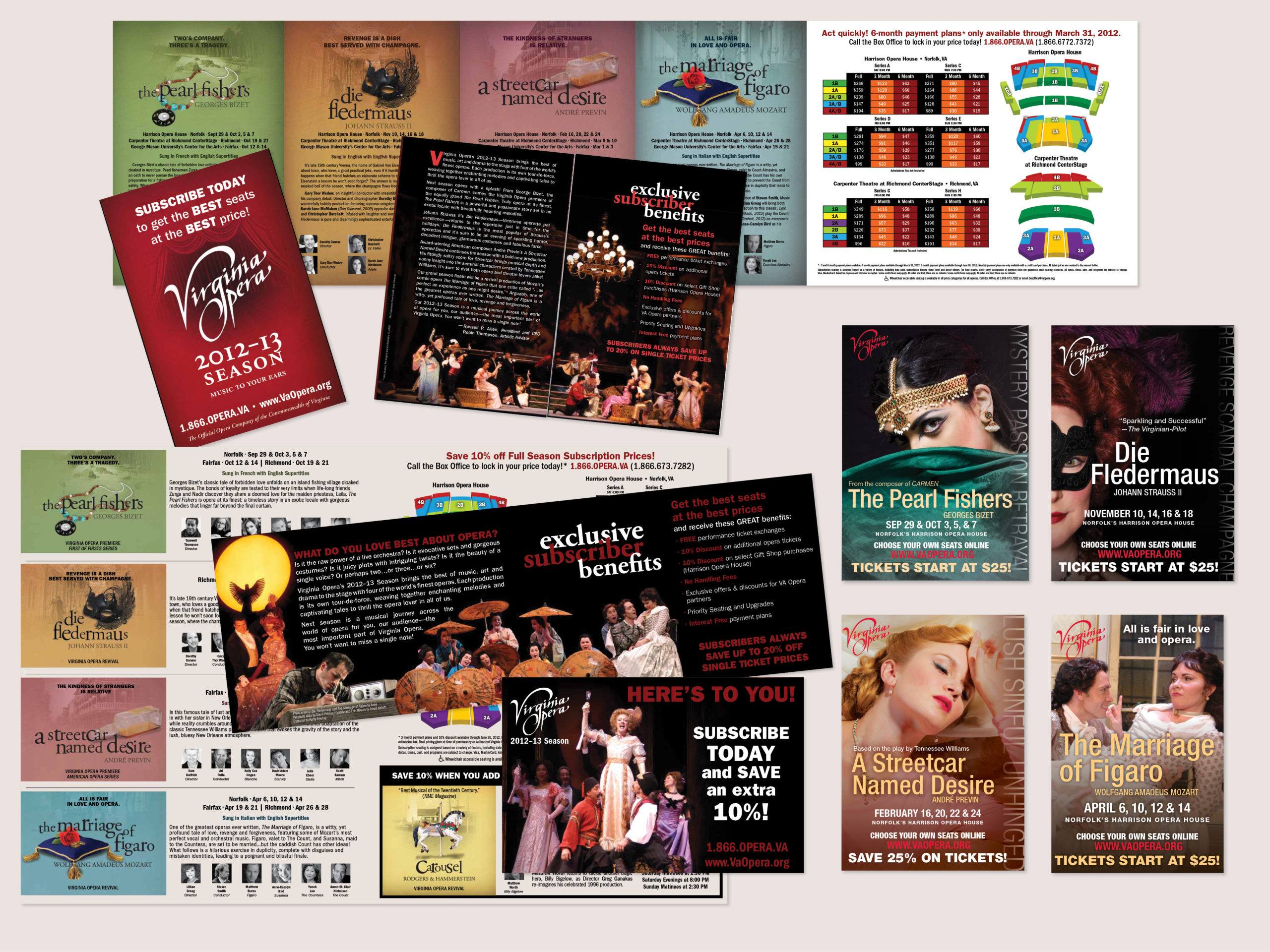 Virginia Opera 2012-2013 Season Campaign