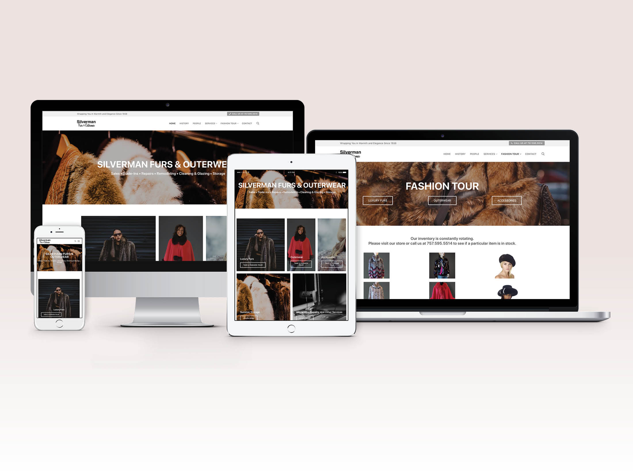 Silverman Furs Website
