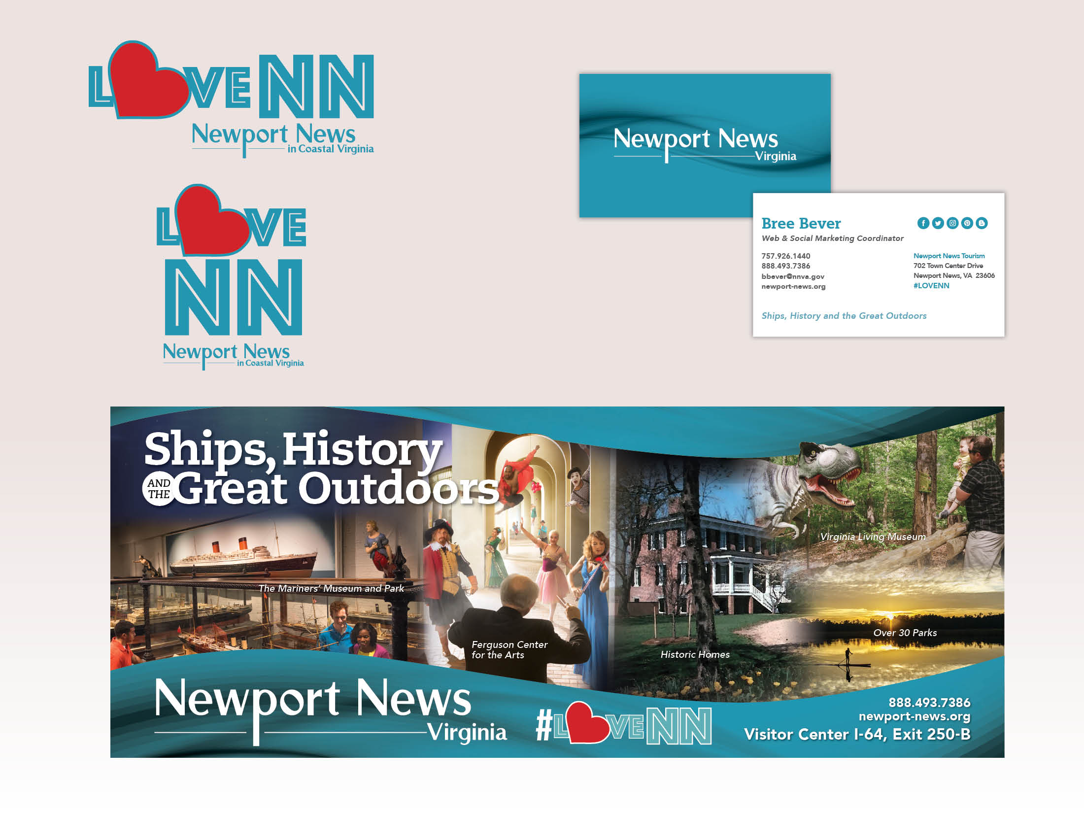 Newport News Tourism Branding